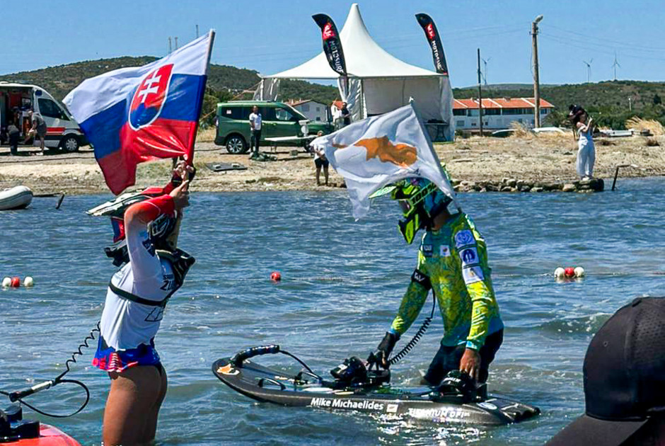 Mike Michaelides GP Turkey 2026 flag carrier